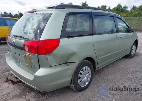 2010 Toyota Sienna Ce from USA, damaged, VIN 5TDKK4CCXAS297132